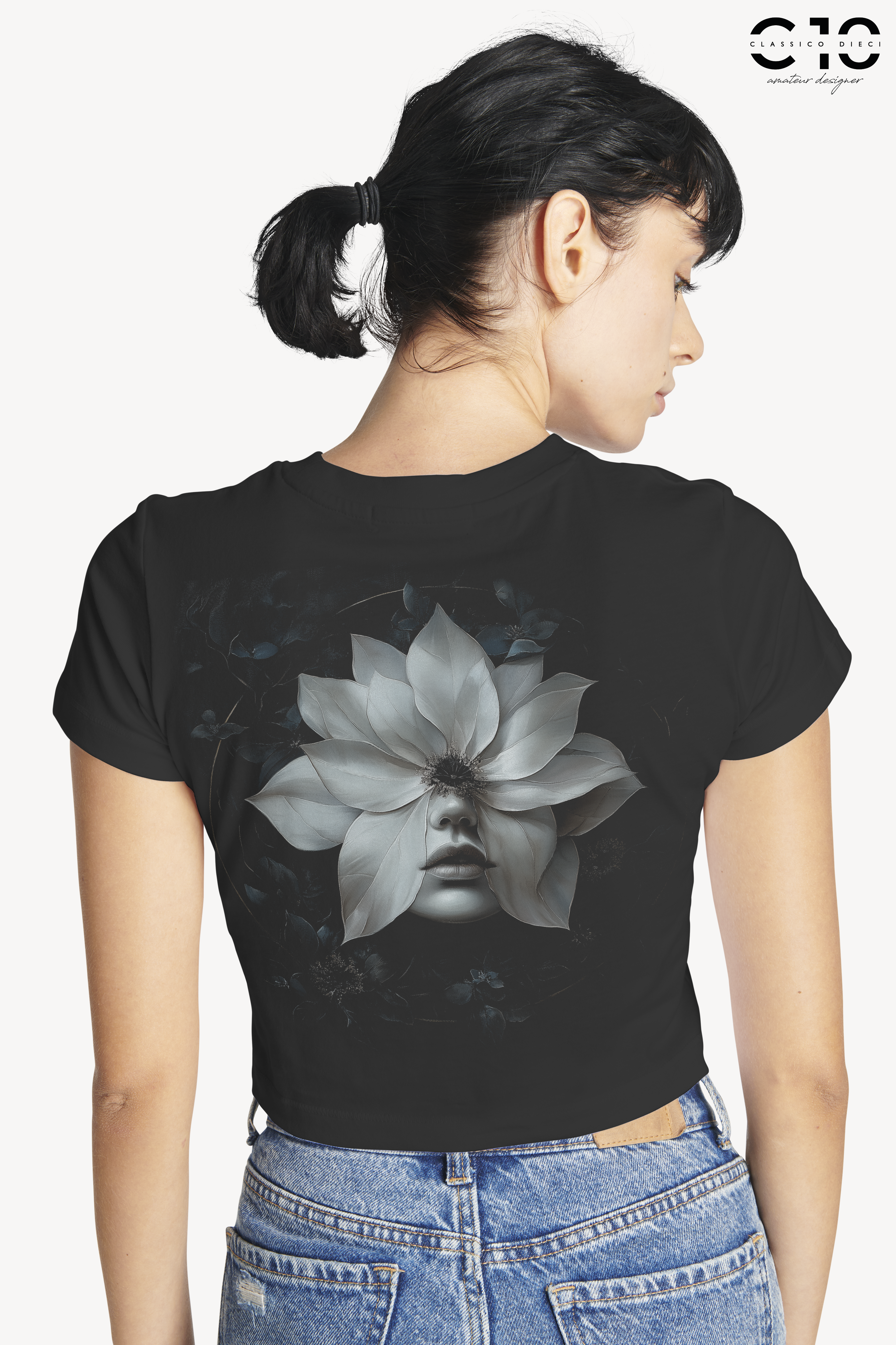 T-shirt mod. CROP TOP LADY